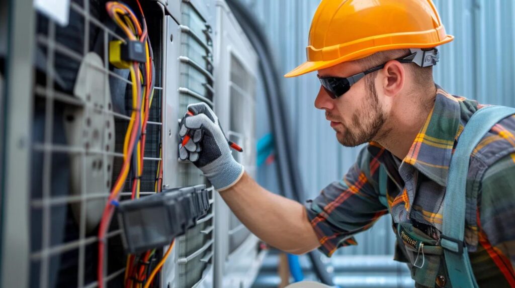 How to Choose an HVAC Contractor: Top Tips for Homeowners 4 professional HVAC Technicians